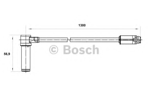 0265004025 Bosch Датчик ABS