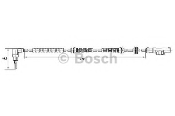 0265007671 Bosch Датчик ABS